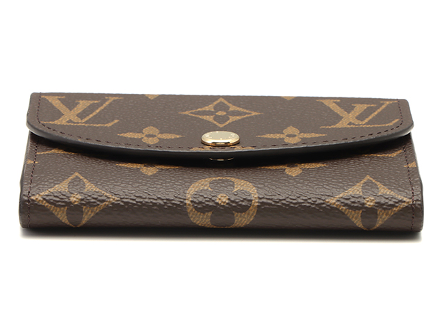けーすけルイヴィトン モノグラム ロザリ フューシャ 折り財布 LOUIS VUITTON ルイ・ヴィトン ポルトモネ・ロザリ モノグラム