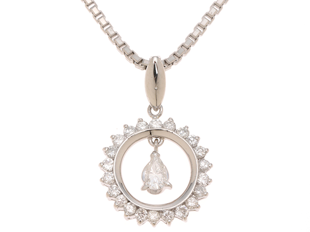 JEWELRY ジュエリー ネックレス プラチナ トップPT900/チェーンPT850