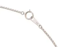 JEWELRY　ジュエリー　ネックレス　プラチナ  トップPT900/チェーンPT850　ダイヤモンド0.13ct/0.29ct　約8.5g　2120000334269【207】