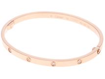 Cartier カルティエ ラブ ブレスレット スモールモデル 16号 B6047916 K18ピンクゴールド 10Pダイヤモンド計0.21ct 旧型番【472】SJ