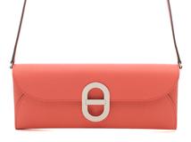 HERMES エルメス ショルダーポーチ シェーヌダンクル・トゥーゴー ローズテキサス/シルバー金具 エプソン B刻印(2023年頃)【472】YY