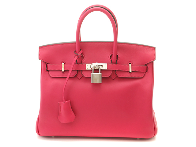 Z刻印 HERMES エルメス バーキン25 フランボワーズ SV ヴォー