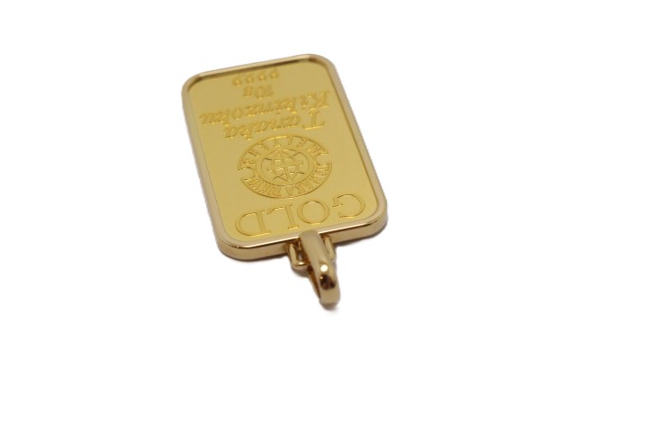 GINZA TANAKA 田中貴金属 純金10gコインバー ペンダントトップ