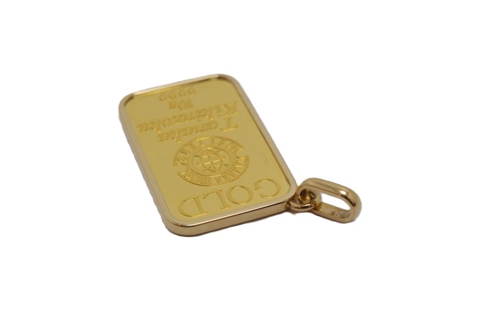 金属スプリング部品　24k 純金 新品 純金 インゴット 地金 Au 10g 田中貴金属 金塊 24金