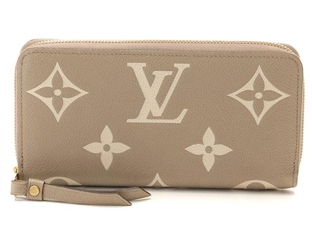 LOUIS VUITTON ルイヴィトン ジッピー・ウォレット バイカラー