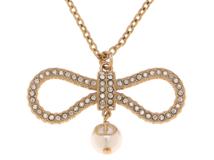 ル ヌー ドゥ ディオール　ネックレス　メタル（ＧＰ）／クリスタル　【471】