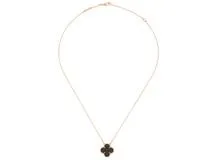 Van Cleef & Arpels ヴァン クリーフ&アーペル ヴィンテージアルハンブラ ネックレス VCARA45800 K18イエローゴールド オニキス 2025年正規品【472】SJ