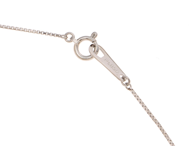 JEWELRY ノンブランドジュエリー クロスネックレス プラチナ850 ダイヤモンド0.30カラット 3.1g【471】