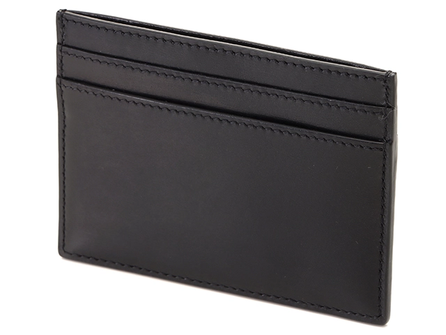 SAINT LAURENT サンローラン　カードケース ブラック レザー【434】2120000336263