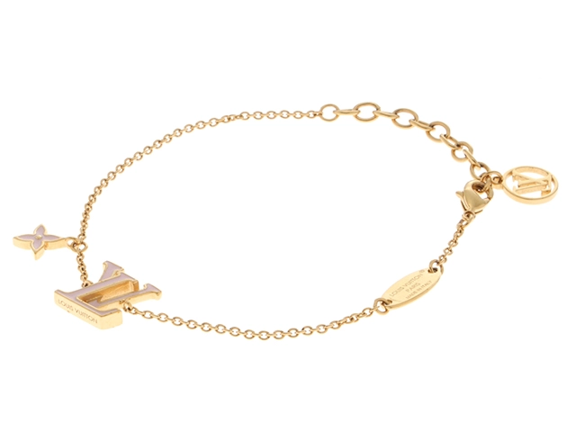 LOUIS VUITTON ルイヴィトン ブレスレット・LVアイコニック GP M1008A