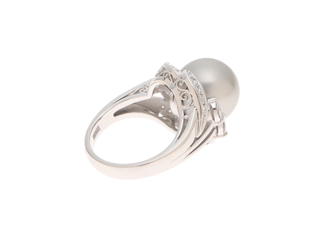 JEWELRY ノンブランドジュエリー リング 12号 PT900プラチナ ブラック