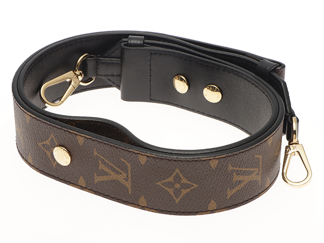 美品 ルイヴィトンJ02465 モノグラム ショルダーストラップ ユニセックス LOUIS VUITTON】ルイヴィトン『モノグラム ストラップ』J02465