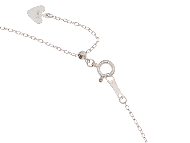JEWELRY　ジュエリー　ネックレス　PT850/PT950プラチナ　ダイヤモンド0.50　2.6g　2120000338588　【471】L