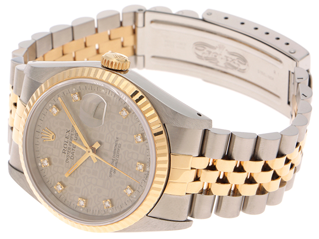 ロレックス★３コマ★16233G★ROLEX 楽天市場】ロレックス ROLEX デイトジャスト 36 16233G T番