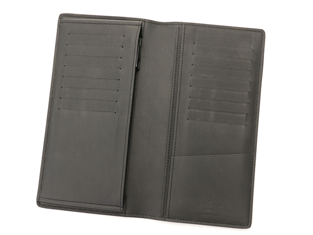 良品 ルイヴィトン トリヨン ポルトフォイユ ブラザ 財布 2つ折り ブラック g1108.jpg