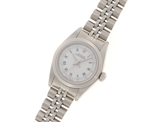 ROLEX ロレックス オイスター パーペチュアル 76080 F番 ホワイト文字