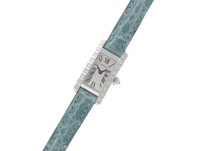 Cartier カルティエ 腕時計 ラニエール タンク アロンジェSM WJ200338