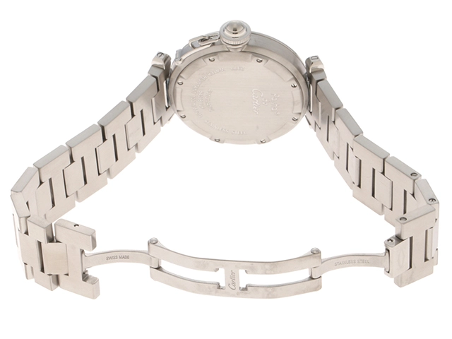 CARTIER　カルティエ　パシャC メリディア　自動巻き　ユニセックス　SS　W31078M7　シルバー　【432】　【2120000339455】