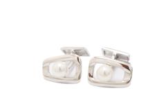 MIKIMOTO ミキモト カフス SV シルバー 真珠 パール 【460】2120000339516