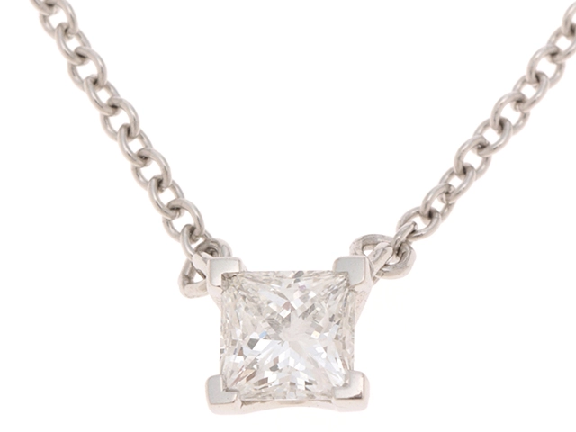 TIFFANY＆CO ティファニー ネックレス ソリティア ダイヤモンド