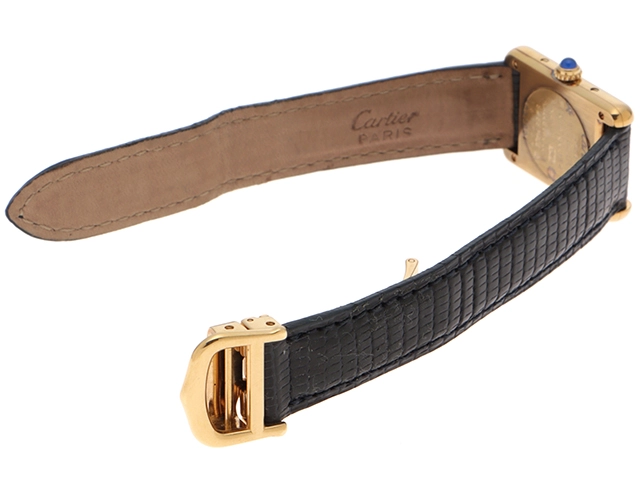 Cartier カルティエ 腕時計　マストタンクヴェルメイユ　ケースシルバー/ホワイト文字盤　5057001　2120000340536【437】