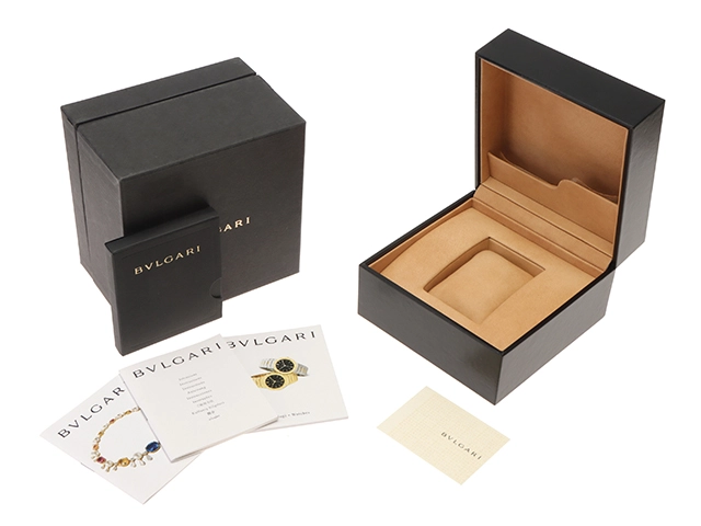 BVLGARI ブルガリ 時計 ソティリオ ブルガリ レトログラード SB42SDR メンズ 自動巻き SS/アリゲーターレザー ブラック文字盤【431】2120000340543