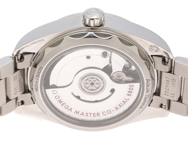 OMEGA オメガ 腕時計 2024年正規品 シーマスター アクアテラ 150M コーアクシャル 220.10.34.20.01.00﻿1 スティー﻿ル ブラック文字盤 自動巻き【472】S