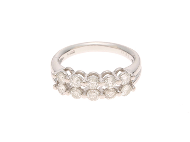JEWELRY ジュエリー リング プラチナ PT900 ダイヤモンド1.00ct 約6.8g