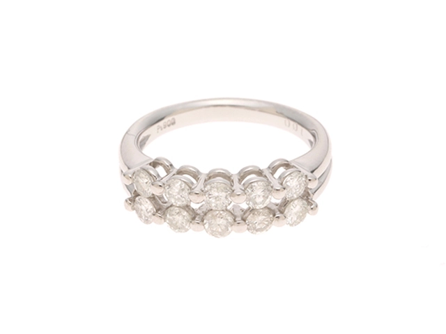 JEWELRY ジュエリー リング プラチナ PT900 ダイヤモンド1.00ct 約6.8g