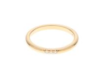 TIFFANY＆CO　ティファニー　バンド 　リング　K18 ゴールド　日本サイズ11号　3Pダイヤモンド 　2.5g【471】I