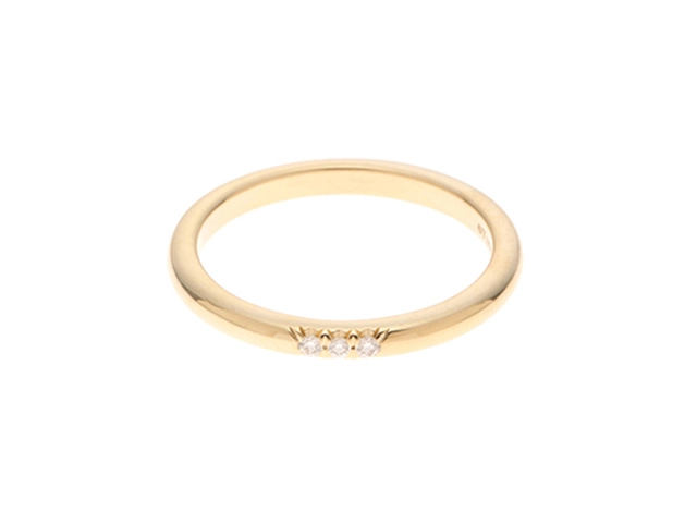 TIFFANY＆CO ティファニー バンド リング K18 ゴールド 日本サイズ11号