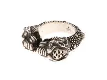 GUCCI グッチ 指輪 タイガーヘッド リング 19号 498531 J8400 0701