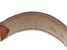 Cartier カルティエ 腕時計 マストタンクLM W1002754 シルバー925/GP/アリゲーターベルト クォーツ【472】SJ