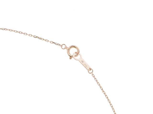 4°C　ヨンドシー　ネックレス　18PG　ブルートパーズ/ダイヤモンド【431】