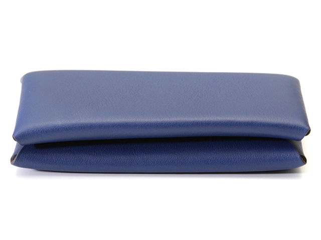 HERMES エルメス カルヴィ ヴェルソ ヴォースイフト ブルーネイビー/レッド/SV W刻印 2120000343476【434】