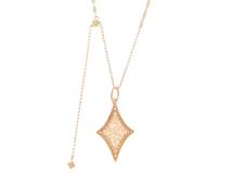 agete　アガット　ネックレス　K10イエローゴールド　2.5g　2120000345685　【437】