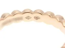 Van Cleef & Arpels ヴァンクリーフ&アーペル ペルレ ソリティア リング 49号 VCARA01VE00 K18PG ダイヤモンド0.31ct 2024年正規品【472】SJ