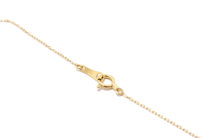 JEWELRY ノンブランドジュエリー ネックレス K18 ゴールド ダイヤモンド 0.07ct 【460】2120000348570