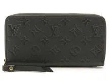ルイヴィトン　アンプラント　ジッピーウォレット　ノワール　長財布　496 ルイヴィトン アンプラント ジッピーウォレット ノワール 長財布 496