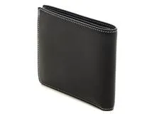 HERMES エルメス Hセリエ 二つ折り財布 ブラック W刻印 エバーカラー