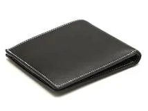 HERMES　エルメス　Hセリエ　二つ折り財布　ブラック　W刻印　エバーカラー【433】2120000349003