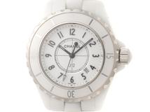 CHANEL　シャネル　時計　J12　H0968　レディース　クオーツ　CE　ホワイト文字盤【431】2120000350184