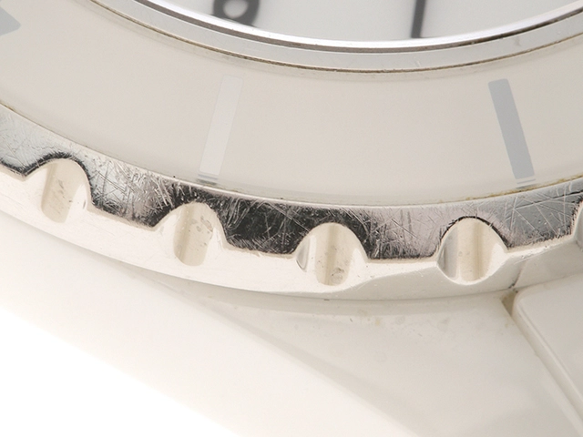 CHANEL シャネル 時計 J12 H0968 レディース クオーツ CE ホワイト文字盤【431】2120000350184