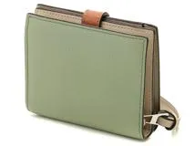 LOEWE 二つ折り財布 ローズマリー/タン LOEWE 二つ折り財布 ローズマリー/タン LOEWE 二つ折り財布 ローズ