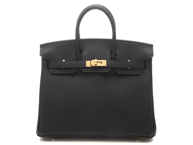 HERMES エルメス バーキン25 ブラック/トゴ/GP金具 K刻印 2025年頃製造