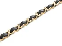 CHANEL シャネル ミニマトラッセ17チェーンショルダー ブラック/ゴールド金具 キャビア A01115【472】YY