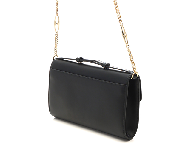 GUCCI グッチ ズゥミ2WAYバッグ ブラック/GP レザー 572375 ショルダー