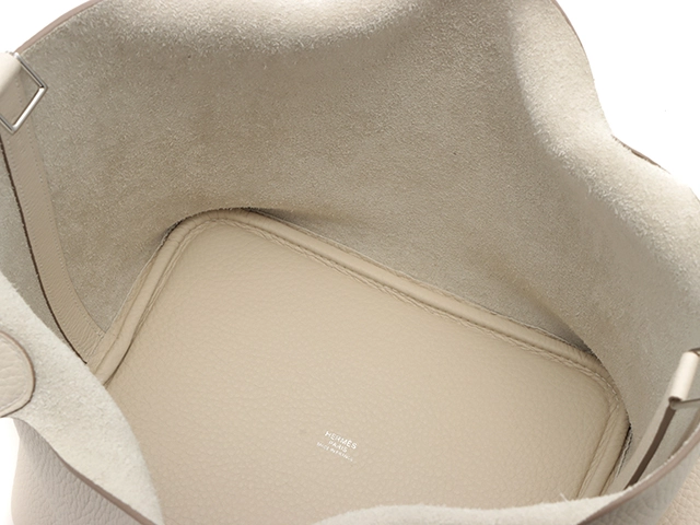 HERMES　エルメス　ピコタンロックMM　クレ　SV　トリヨンクレマンス　K刻印（2025年頃製造）【431】2120000353680