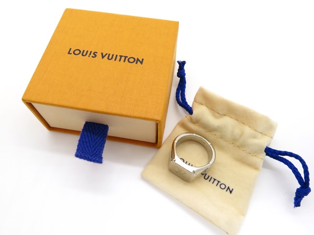LOUIS VUITTON ルイヴィトン シグネットリング モノグラム L LOUIS VUITTON ルイヴィトン シグネットリング モノグラム L