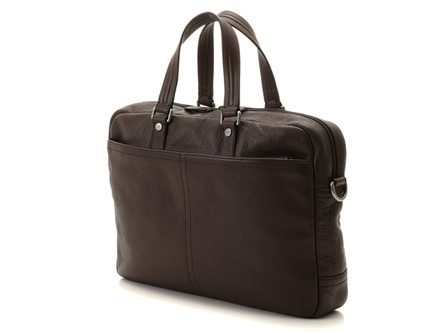 COACH コーチ F70354 ブリーフケース ダークブラウン レザー